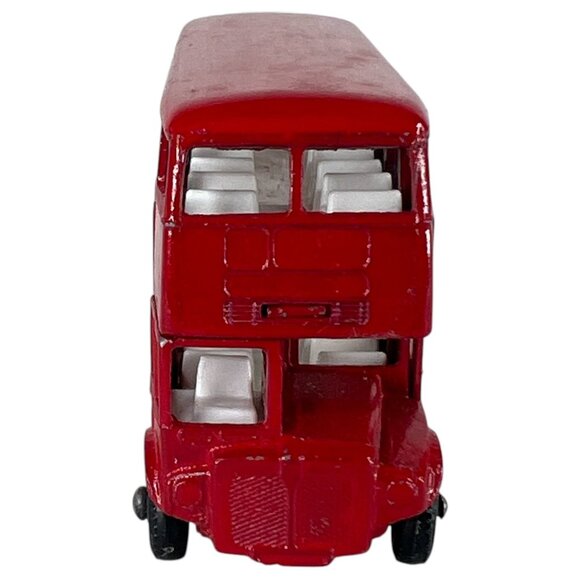 Matchbox Laney Diecast Routemaster #5 London Bus BP Visco Static Decker England - Picture 5 of 9